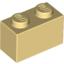 Набор LEGO Brick 1 x 2, Светло-желтый