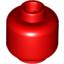 Набор LEGO Minifig Head Plain [Blocked Open Stud], Красный