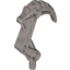 Набор LEGO Bionicle Claw Hook with Axle, Flat Silver
