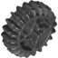 Набор LEGO Technic Gear 20 Tooth Double Bevel with Axle Hole Type 2 [X Opening], Черный