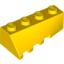 Набор LEGO Wedge 4 x 2 Sloped Right, Желтый