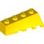 Набор LEGO Wedge 4 x 2 Sloped Left, Желтый