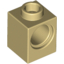 Набор LEGO Technic Brick 1 x 1 with Hole, Tan