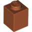 Набор LEGO Brick 1 x 1, Темно-оранжевый