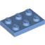 Набор LEGO Plate 2 x 3, Medium Blue