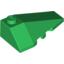 Набор LEGO Wedge 4 x 2 Triple Right, Зеленый