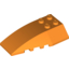 Набор LEGO Wedge 6 x 4 Triple Curved, Оранжевый