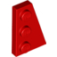 Набор LEGO Wedge Plate 3 x 2 Right, Красный