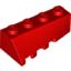 Набор LEGO Wedge 4 x 2 Sloped Right, Красный