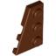 Набор LEGO Wedge Plate 3 x 2 Left, Красно-коричневый