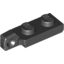 Набор LEGO Hinge Plate 1 x 2 Locking with 1 Finger On End, with Groove, Черный