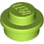 Набор LEGO Plate Round 1 x 1 with Solid Stud, Лайм