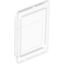 Набор LEGO Glass for Train Door, Trans-Clear