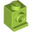 Набор LEGO Brick Special 1 x 1 with Headlight and No Slot, Лайм