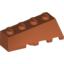 Набор LEGO Wedge 4 x 2 Sloped Left, Темно-оранжевый
