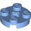 Набор LEGO Plate Round 2 x 2 with Axle Hole Type 1 (+ Opening), Medium Blue