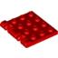 Набор LEGO Hinge Plate 3 x 4 Locking Dual 2 Finger, Красный