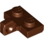 Набор LEGO Hinge Plate 1 x 2 Locking with 1 Finger on Side, with Groove, Красно-коричневый