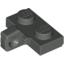 Набор LEGO Hinge Plate 1 x 2 Locking with 1 Finger on Side, with Groove, Темно-серый