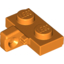Набор LEGO Hinge Plate 1 x 2 Locking with 1 Finger on Side, with Groove, Оранжевый