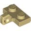 Набор LEGO Hinge Plate 1 x 2 Locking with 1 Finger on Side, with Groove, Tan