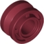 Набор LEGO Wheel 11 x 8 with Center Groove, Темно-красный
