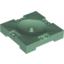 Набор LEGO Sports Field Section 8 x 8, Sand Green