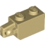 Набор LEGO Hinge Brick 1 x 2 Locking with 1 Finger Vertical End, Tan