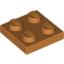 Набор LEGO Plate 2 x 2, Earth Orange