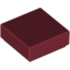 Набор LEGO Tile 1 x 1 with Groove, Темно-красный