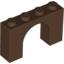 Набор LEGO Brick Arch 1 x 4 x 2, Коричневый