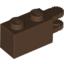 Набор LEGO Hinge Brick 1 x 2 Locking with 2 Fingers Horizontal End, Коричневый