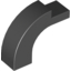 Набор LEGO Brick Arch 1 x 3 x 2 Curved Top, Черный
