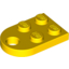 Набор LEGO Plate Special 3 x 2 with Hole, Желтый