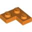 Набор LEGO Plate 2 x 2 Corner, Оранжевый