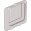 Набор LEGO Glass for Window 1 x 2 x 2 Plane, Прозрачный черный