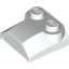 Набор LEGO Brick Curved 2 x 2 x 2/3 Two Studs - Lip End, Белый