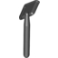 Набор LEGO Minifig Shovel [Round Stem End], Черный