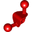 Набор LEGO Bionicle Ball Joint 4 x 4 x 2 90 Degree with 2 Ball Joints and Axle hole, Красный