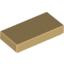 Набор LEGO Tile 1 x 2 with Groove, Chrome Gold