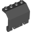 Набор LEGO Hinge Panel 2 x 4 x 3 1/3 Locking Dual 2 Fingers, Черный