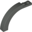 Набор LEGO Brick Arch 1 x 6 x 3 1/3 Curved Top, Темно-серый