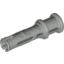 Набор LEGO Technic, Pin Long with Friction Ridges Lengthwise and Stop Bush, Светло-серый