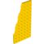 Набор LEGO Wedge Plate 6 x 12 Left, Желтый