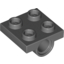 Набор LEGO Plate Special 2 x 2 with Pin Hole, Темный сине-серый