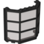 Набор LEGO Window Bay 3 x 8 x 6 with Trans-Black Glass, Черный
