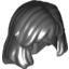Набор LEGO Minifig Hair Female Mid-Length, Черный