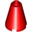 Набор LEGO Cone 2 x 2 x 2 [Completely Open Stud], Красный