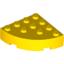 Набор LEGO Brick Round Corner 4 x 4 Full Brick, Желтый