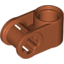 Набор LEGO Technic Axle and Pin Connector Perpendicular, Темно-оранжевый